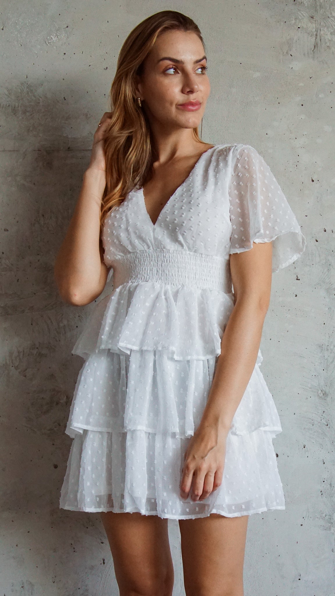 Faith Babydoll Mini Dress