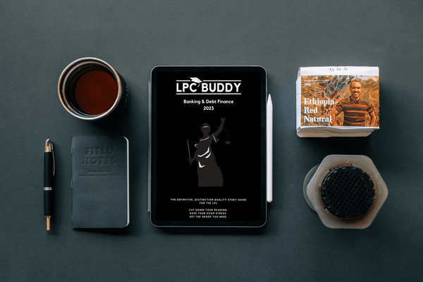 LPC Buddy Banking & Debt Finance 2023 on iPad