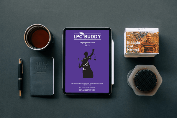 LPC Buddy Employment Law on Tablet