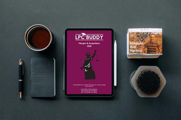 LPC Buddy Mergers & Acquisitions 2023 on iPad