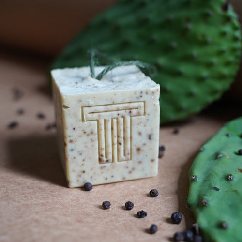 Terra-Tory Fresh Cactus + Black Pepper Soap Cube 