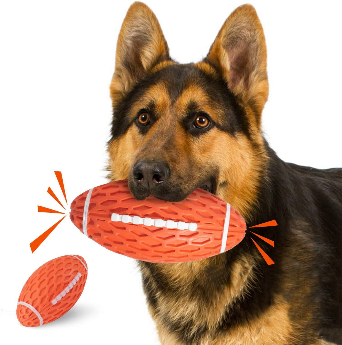 why do dogs chew balls