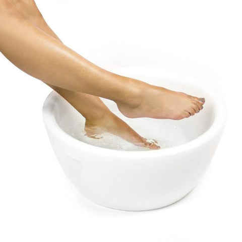 soaking feet