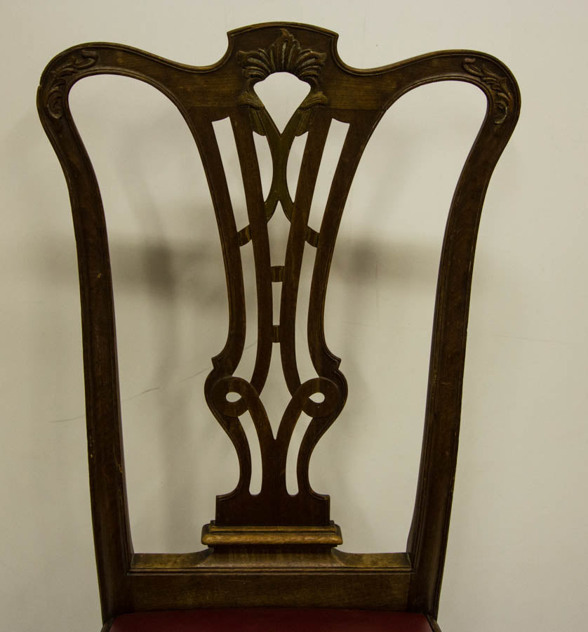 back of chair