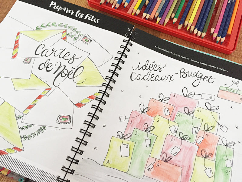 Article de blogue : idées pour personnaliser vos pages des Fêtes #chaquejourcompte