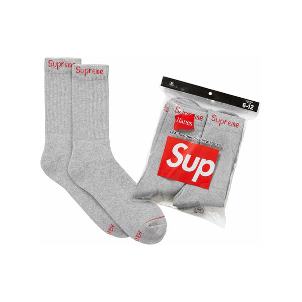 Supreme Hanes Boxer Briefs (4 Pack) Black - Original São Paulo