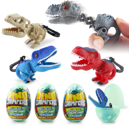 DINOBROS Brinquedos com capuz de Dino Grabber 2 Chomper de dinossauro