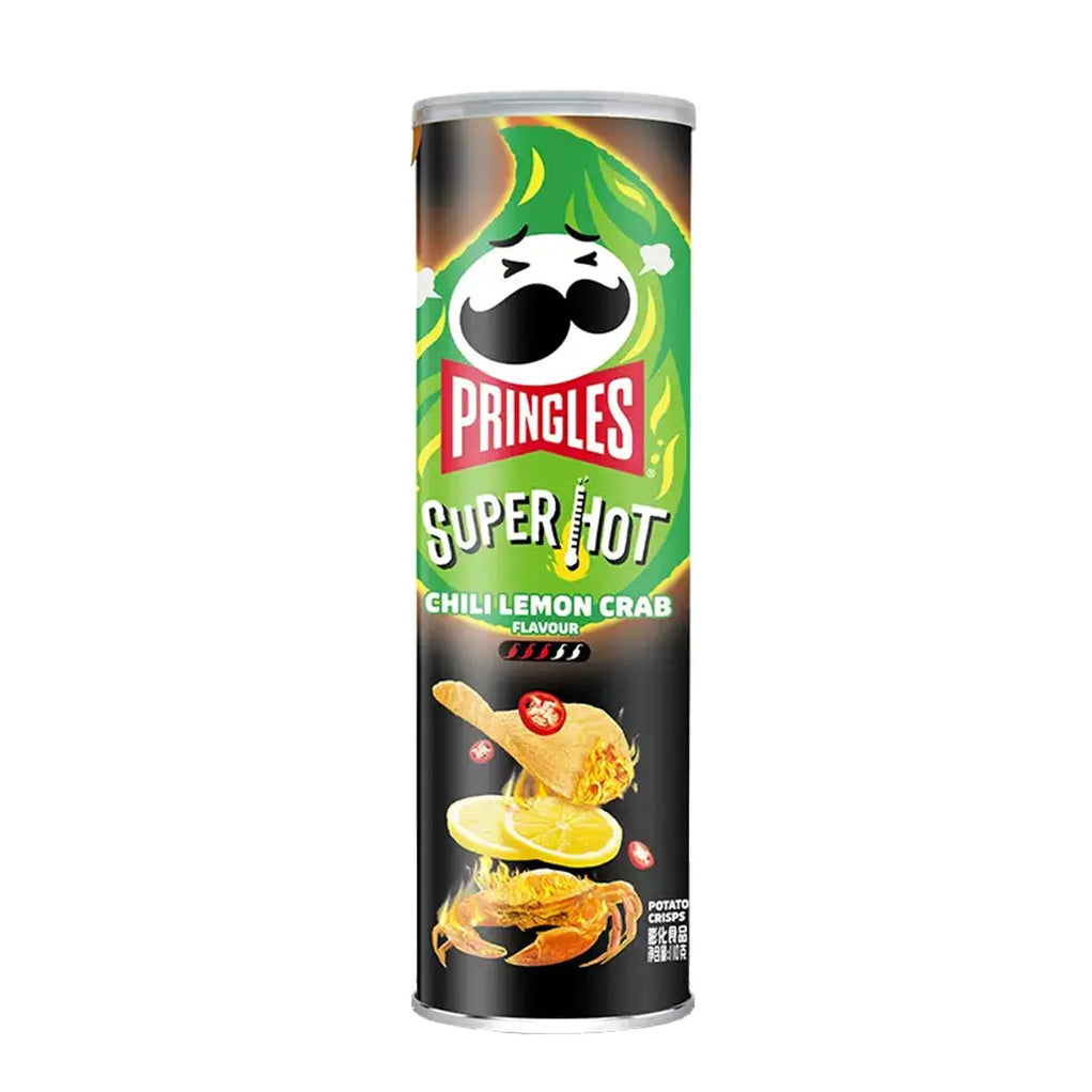 Pringles Super Hot Chili Lemon Crab – China - Exotic Snacks Company