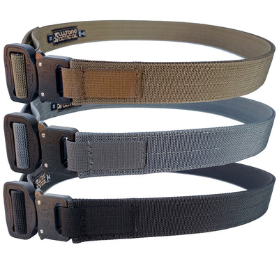 X-Small Instructor's 29 - 31 Coyote Belt with Cobra Buckle from Blade-Tech | Designed for A Full Range of Movement for Even The Heaviest Setups