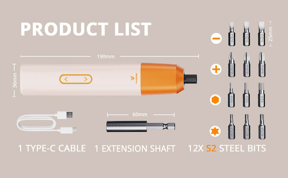 Rechargeable Screwdriver