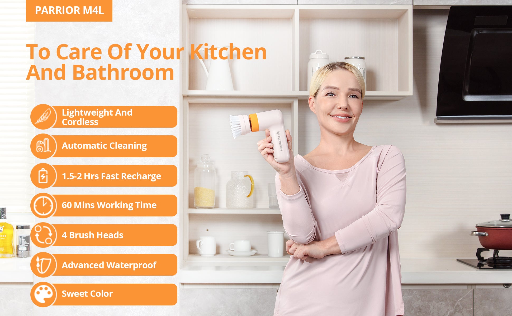 To care of your kitchen and bathroom