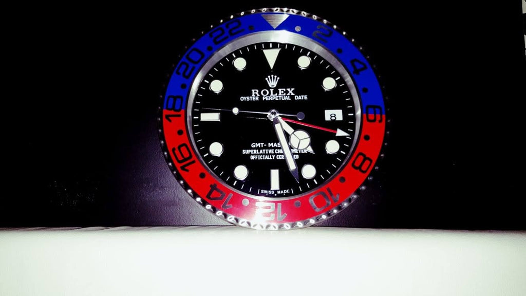 rolex dealer clock