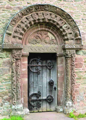 kilpeck church door