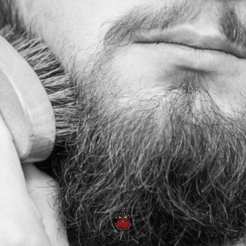 Dry beard skin