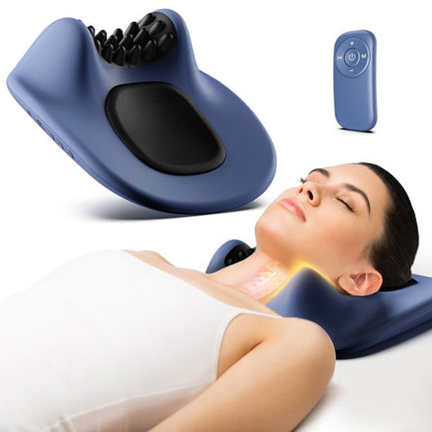 Neck Shoulder Massager Electric Tapping Kneading Back Massage Pain Relief  Heat