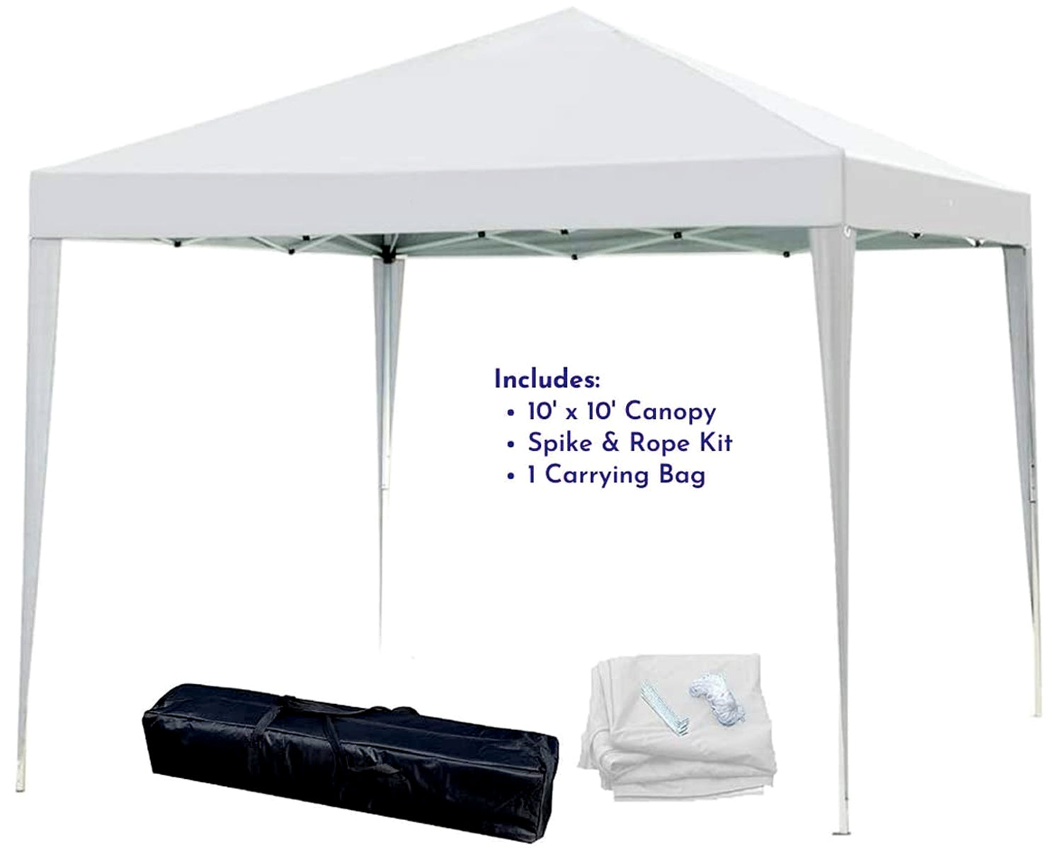 Canopy Tent Outdoor Heavy Duty Pop Up Canopy With 4 Slide Walls, Waterproof Wedding Party Tent for Catering Event Patio Garden Pool 10'*10', 10'*20', 10'*30' White