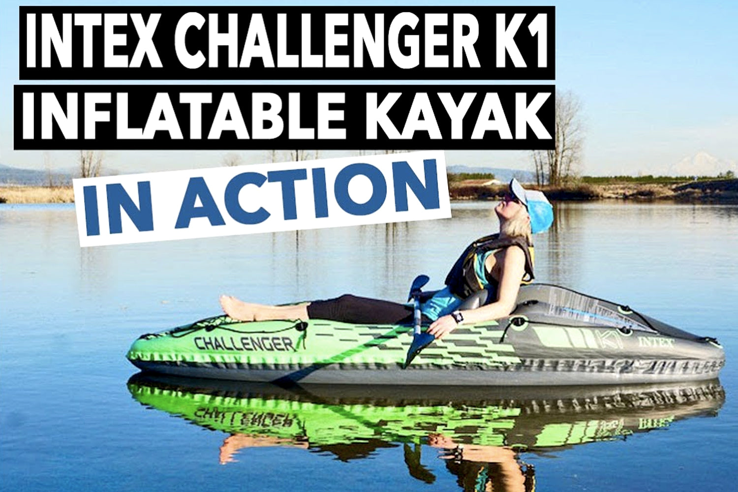 Kayak Inflatable Set 1-2 Person Blow Up Canoe with Aluminum Oars and Hand Pump Intex Challenger K1 Challenger K2 1 Person kayak 2 Person Kayak Blue Inflatable Kayak