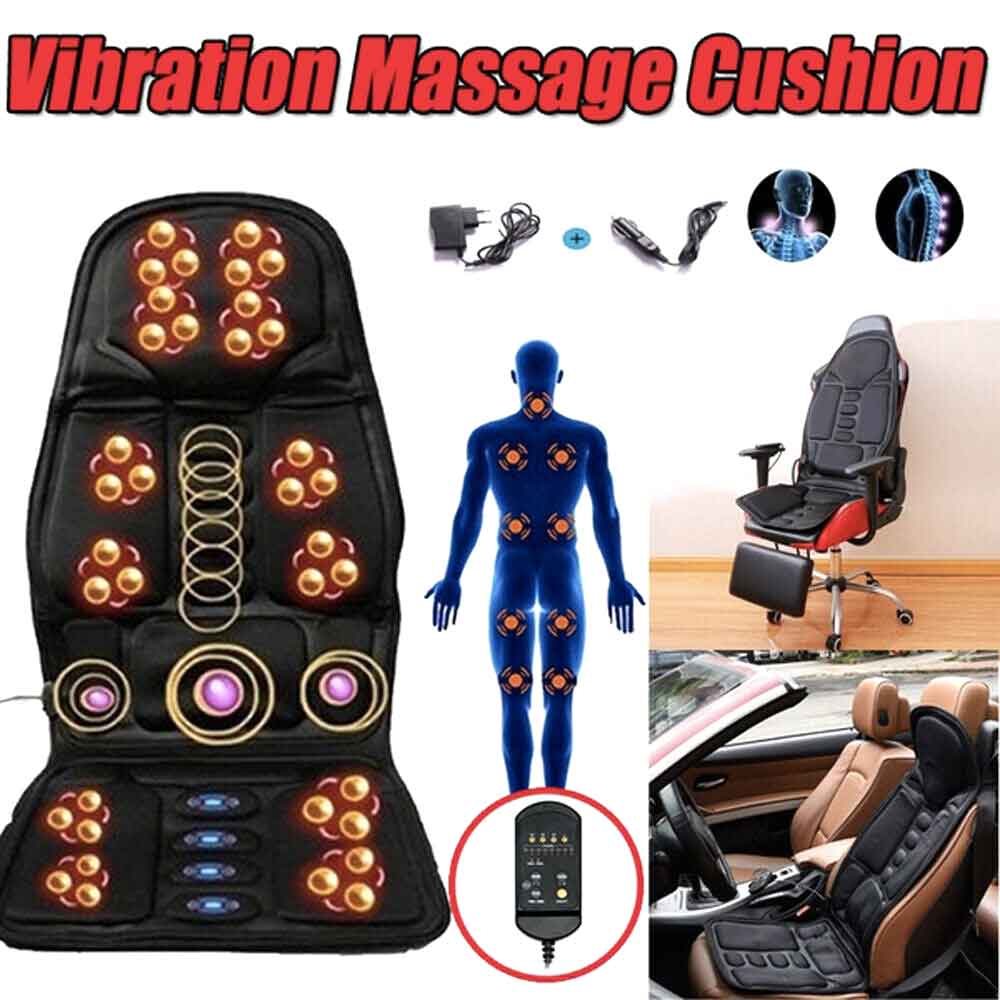  Snailax Shiatsu Back Massager with Heat -Deep Kneading Massage  Chair Pad with Adjustable Intensity, Shiatsu Chair Massager to Relax Full  Body Muscle : Health & Household