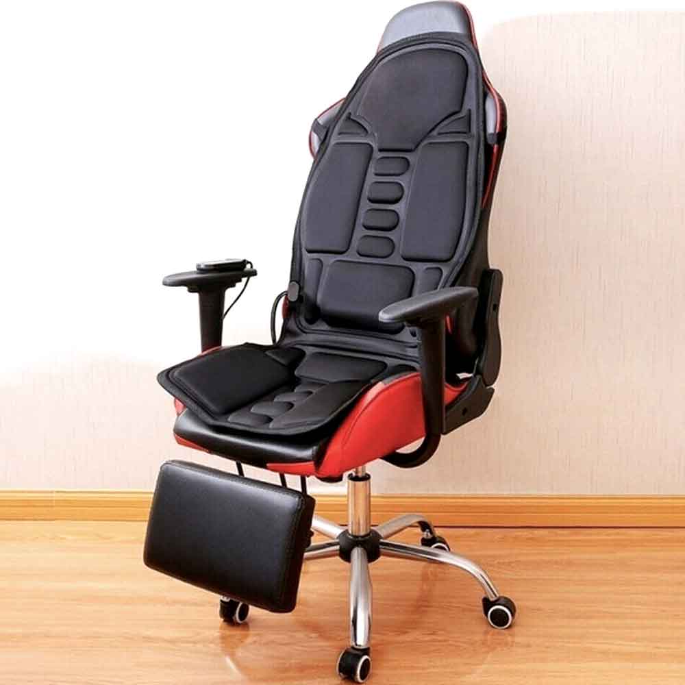 8 Mode Massage Chair Pad With Heated Back Neck Cushion For Car & Home –  WarehousesChoice