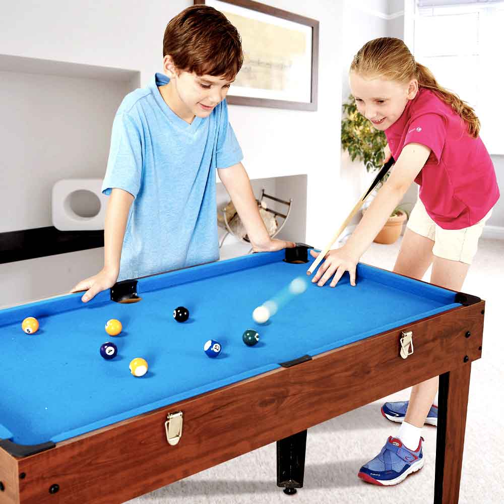 48 in Multi Game Table 3 In 1 Pool Billiards Table, Slide Air Hockey And Soccer Combo For Home, Game Room, Bar, Party, Club Multi-Game Sports Kids Gifs Best Game Table