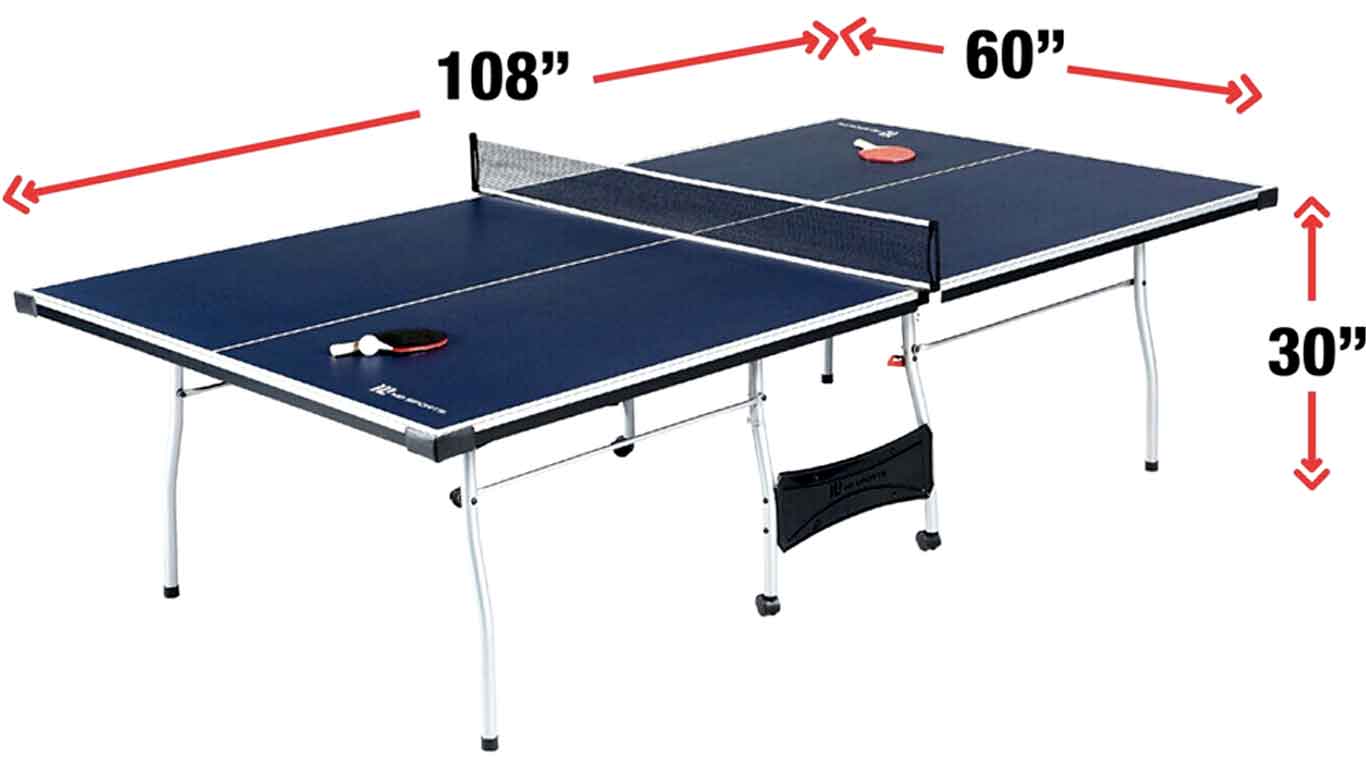 Olympic Ping Pong Table Foldable Tennis Table Set Balls And Paddles Outdoor/Indoor Professional Official Size Black Blue official Size Outdoor Backyard Home