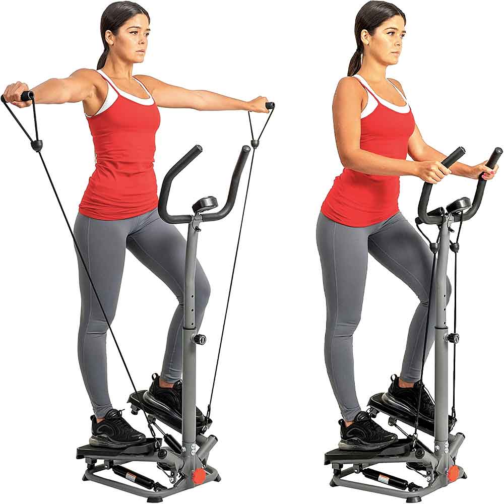 Stepper Stair Climber Exercise Machine With Digital Monitor