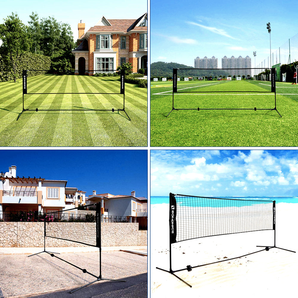 Volleyball Net | Volleyball Set For Outdoor Beach Pool Volleyball Nets Black Blue red 10ft 14ft 17ft