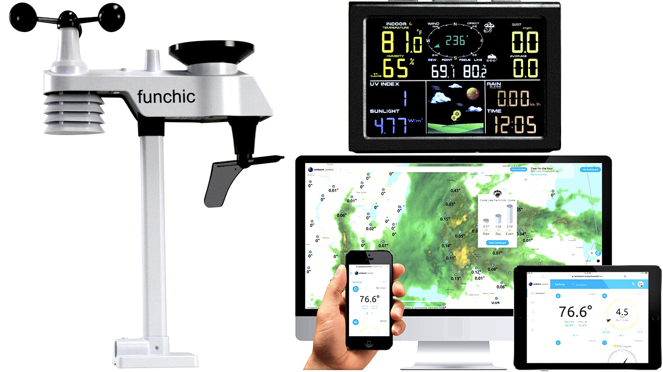 Weather Station Home Weather Station Best Weather Station Wireless Kit