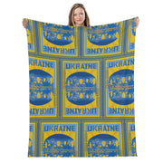 Long Vertical Flannel Breathable Blanket (Design 1)(4 Sizes)