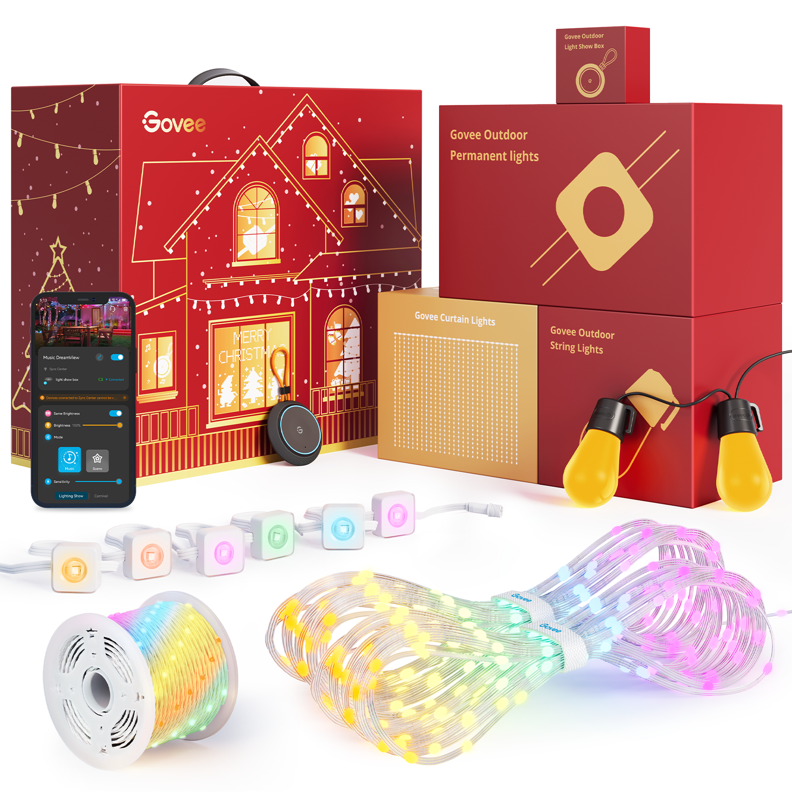 Govee Christmas Lights Set Plus