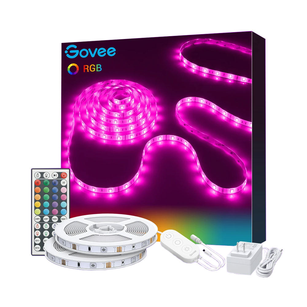 

Govee RGB LED Strip Lights with Remote Control (2*16.4ft)