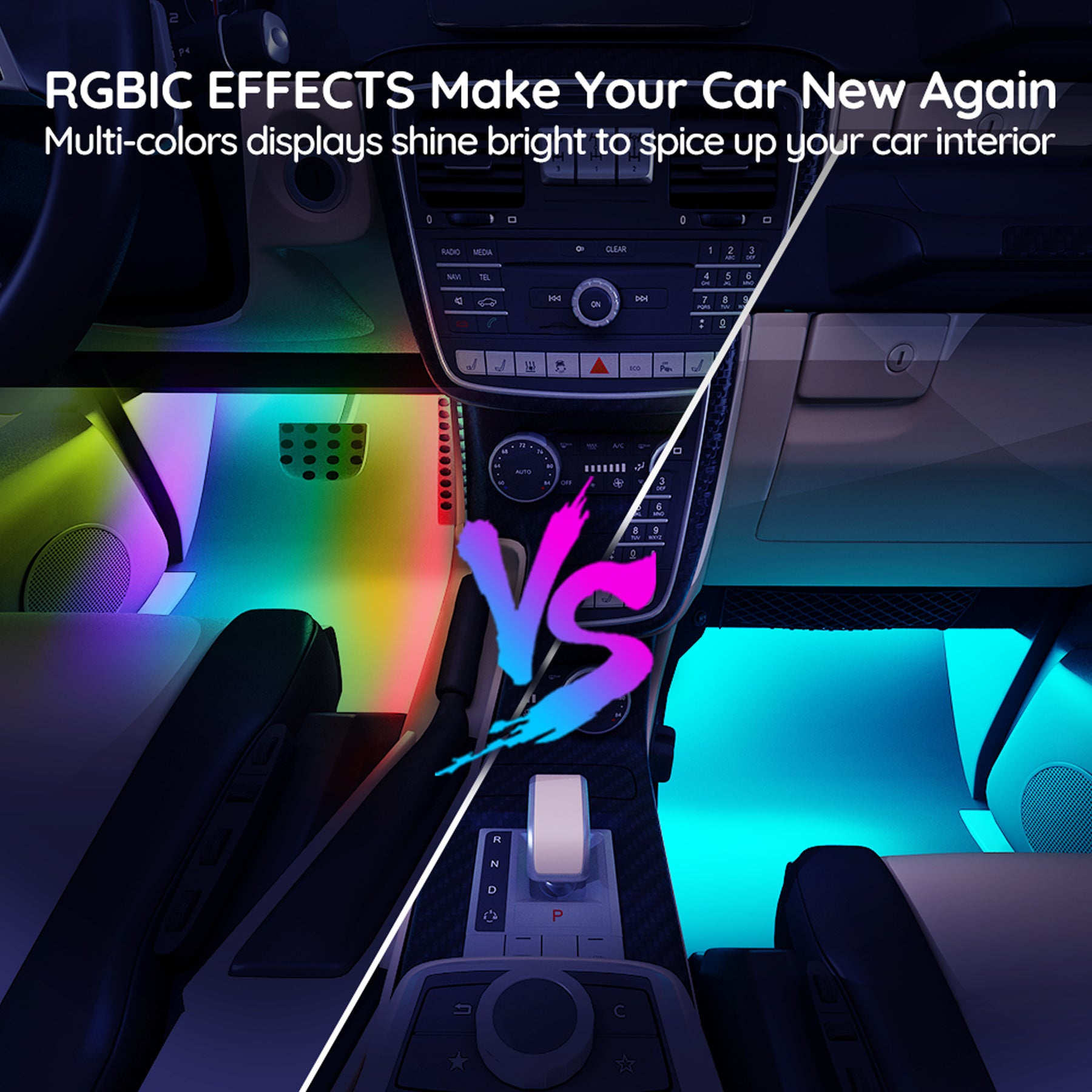 Govee RGBIC Interior Car Lights – CA-GOVEE