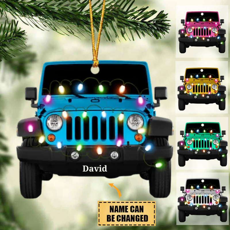 Personalized Jeep Car Acrylic Christmas Ornament Jasbuy   1 493ed1bd 6d92 42f8 9095 E5d4fb819a0c 800x 