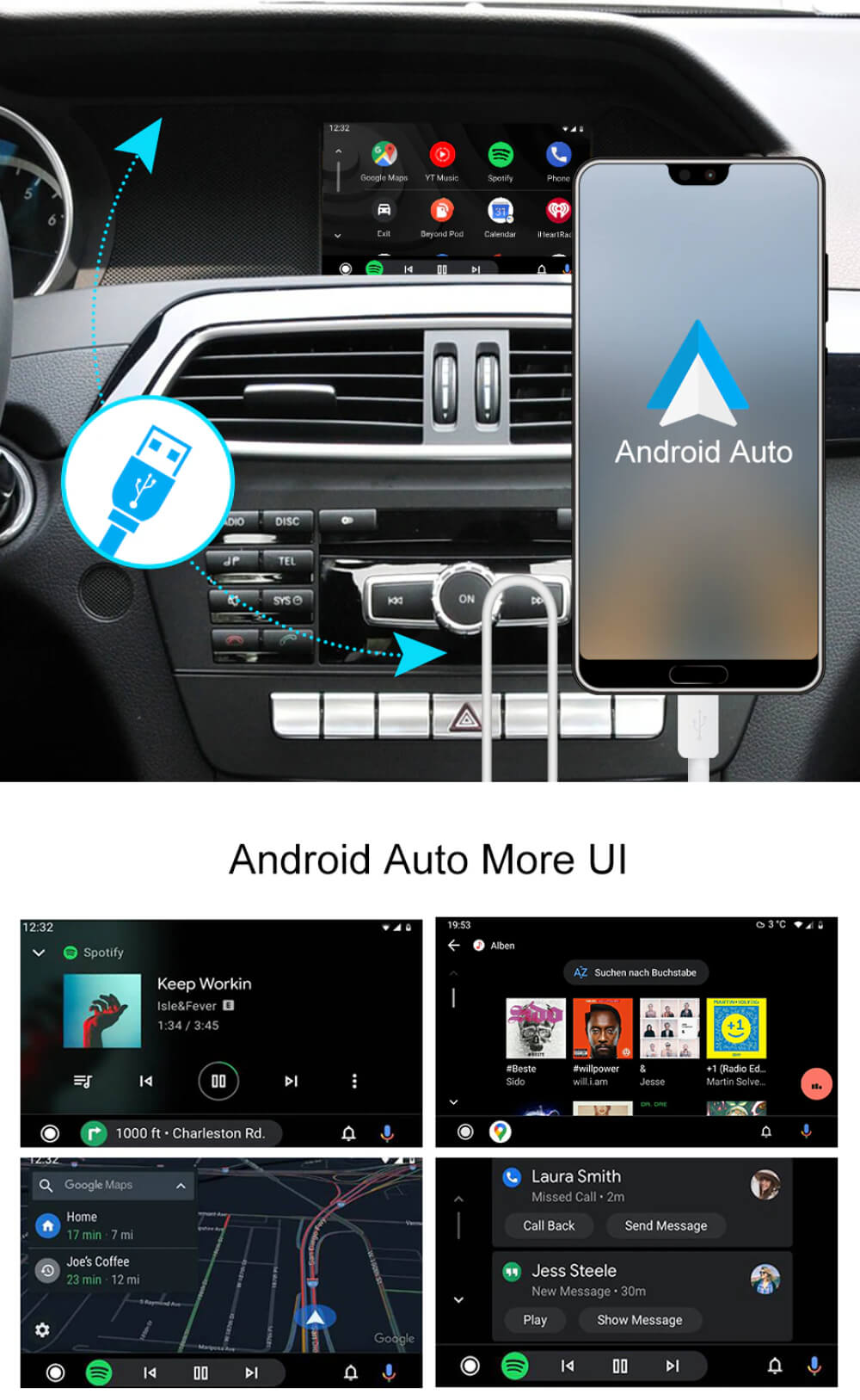 Mercedes Wireless Android Auto