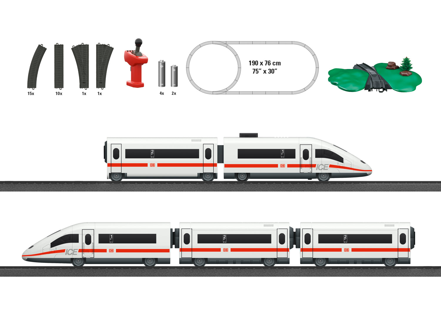 Marklin HO 29430 ICE Starter Set – Euro Model Trains