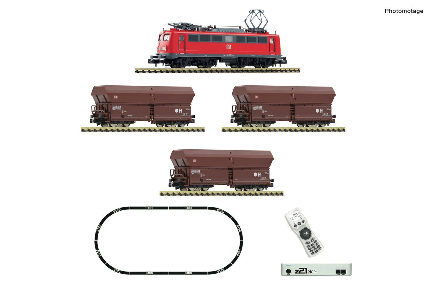 Fleischmann N 5170002 z21 Starter Set Digitalset: Electric – Euro Model Trains