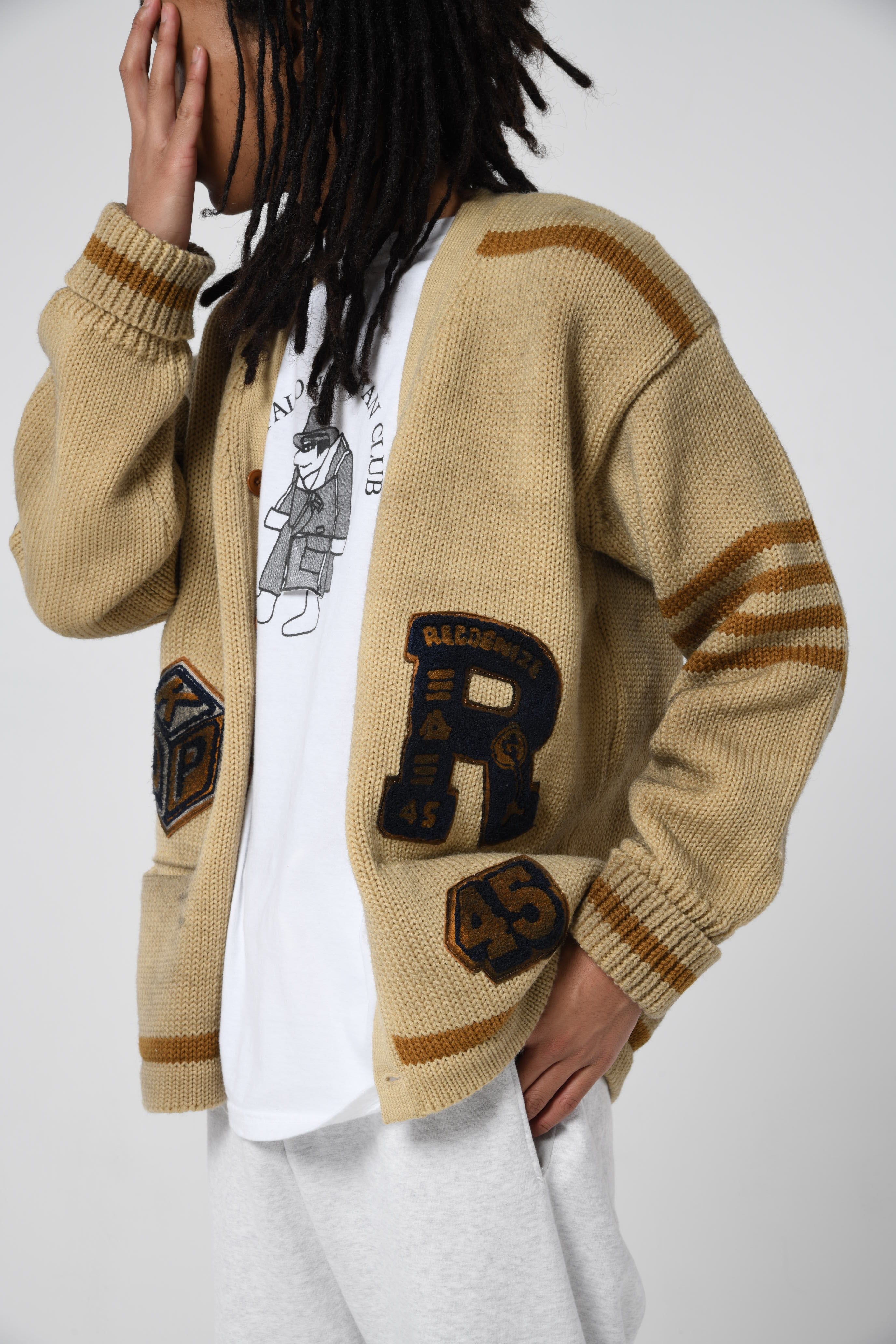 RECOGNIZE LETTERED CARDIGAN – C30 - BOW WOW, RECOGNIZE FLAGSHIP SHOP