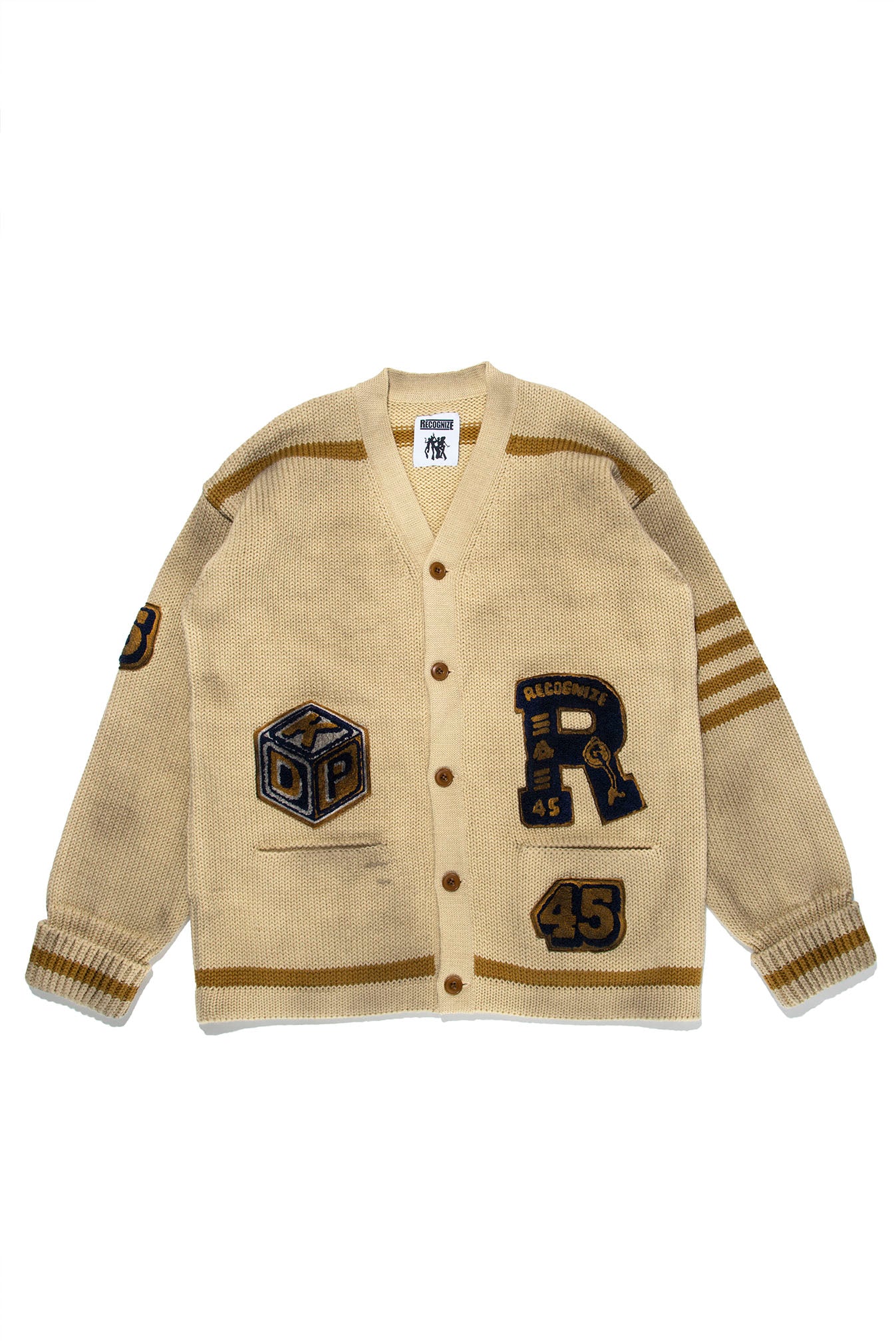 RECOGNIZE LETTERED CARDIGAN – C30 - BOW WOW