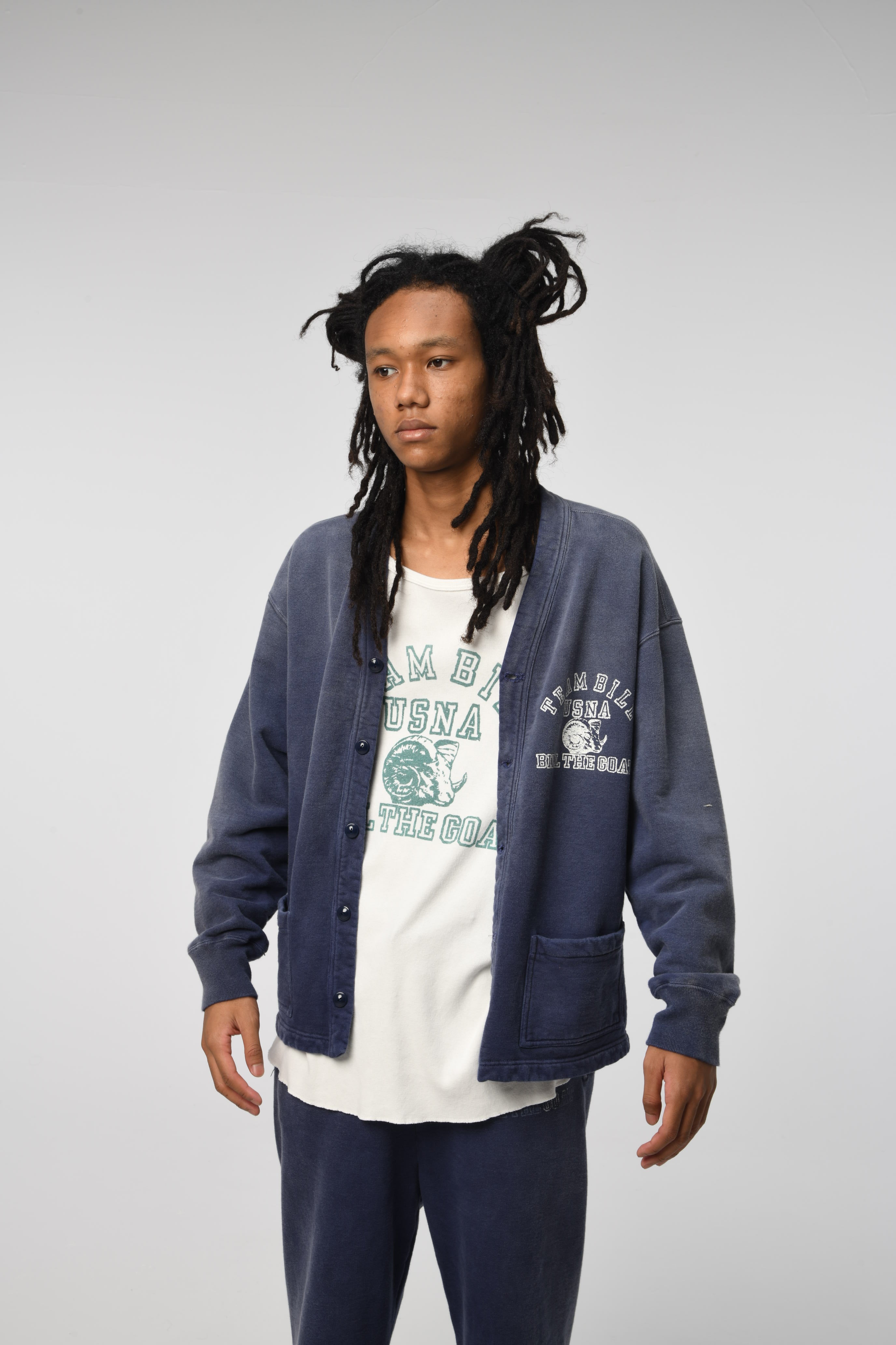 BOWWOW BILL THE GOAT SWEAT CARDIGAN-