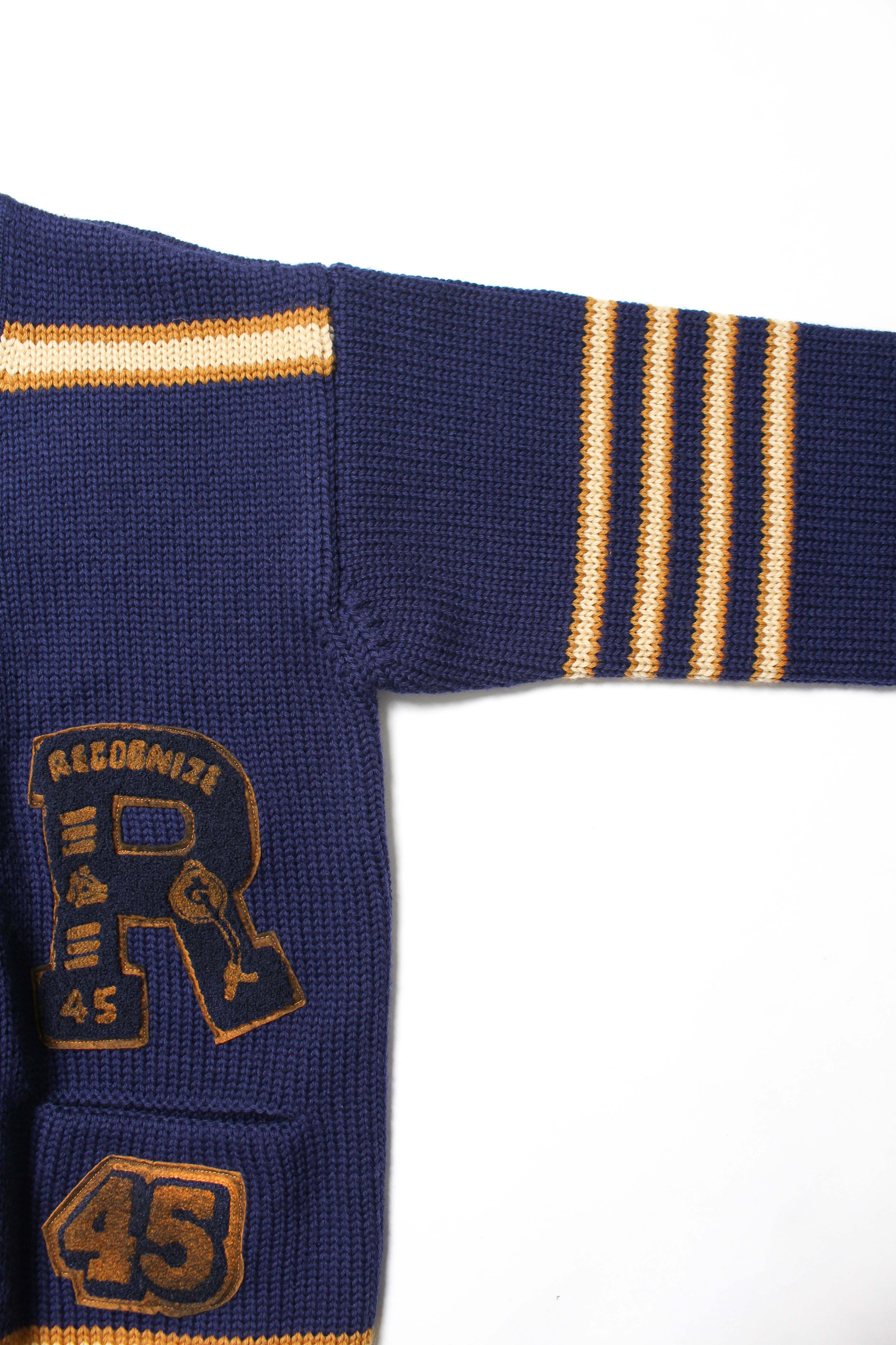 RECOGNIZE LETTERED CARDIGAN – C30 - BOW WOW, RECOGNIZE FLAGSHIP SHOP