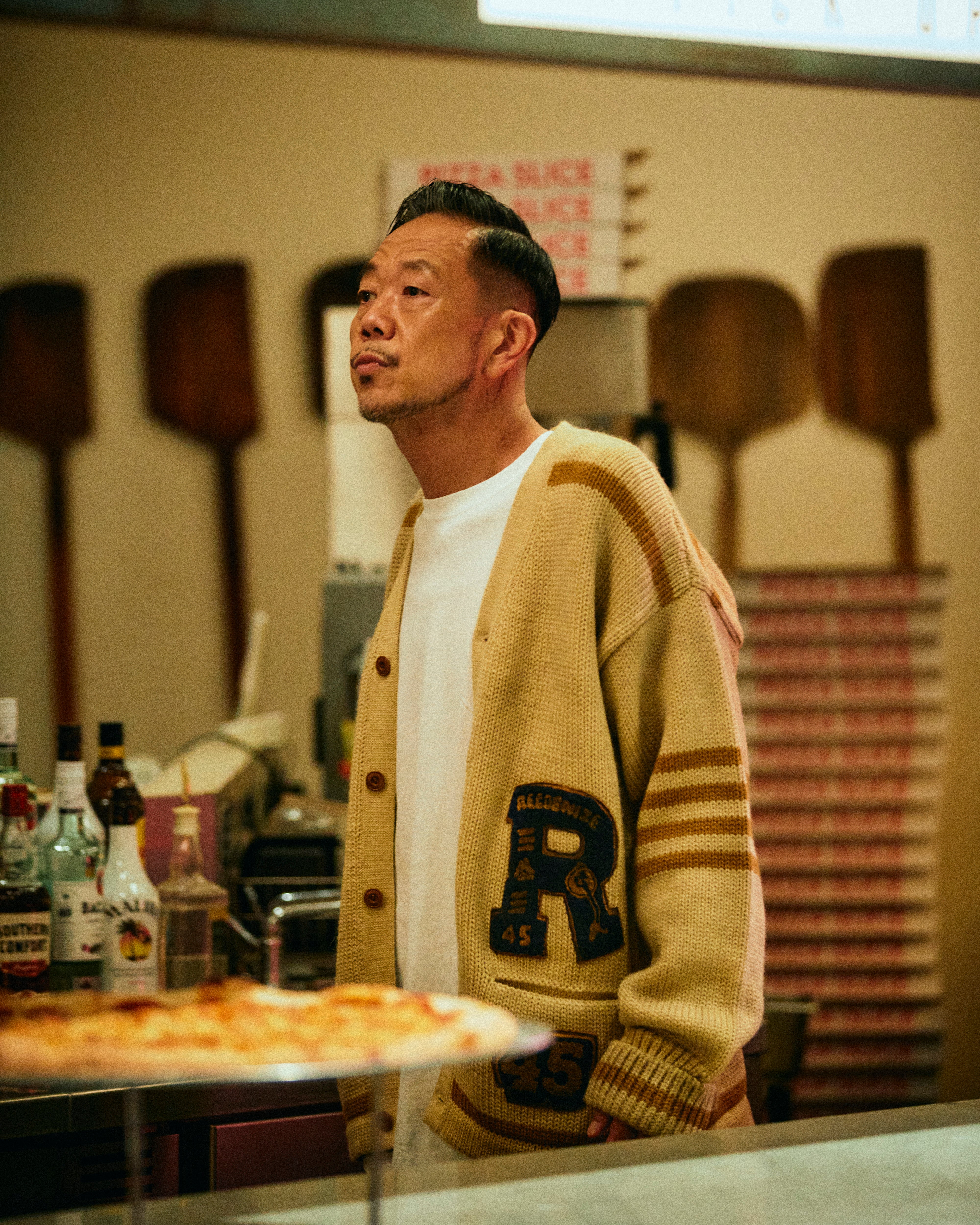 RECOGNIZE LETTERED CARDIGAN – C30 - BOW WOW, RECOGNIZE FLAGSHIP SHOP