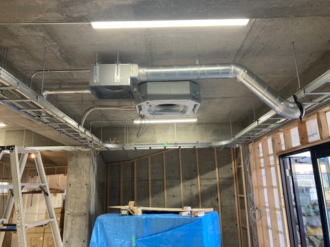 24-hour ventilation system Daikin's third-class ventilation system installed on the ceiling