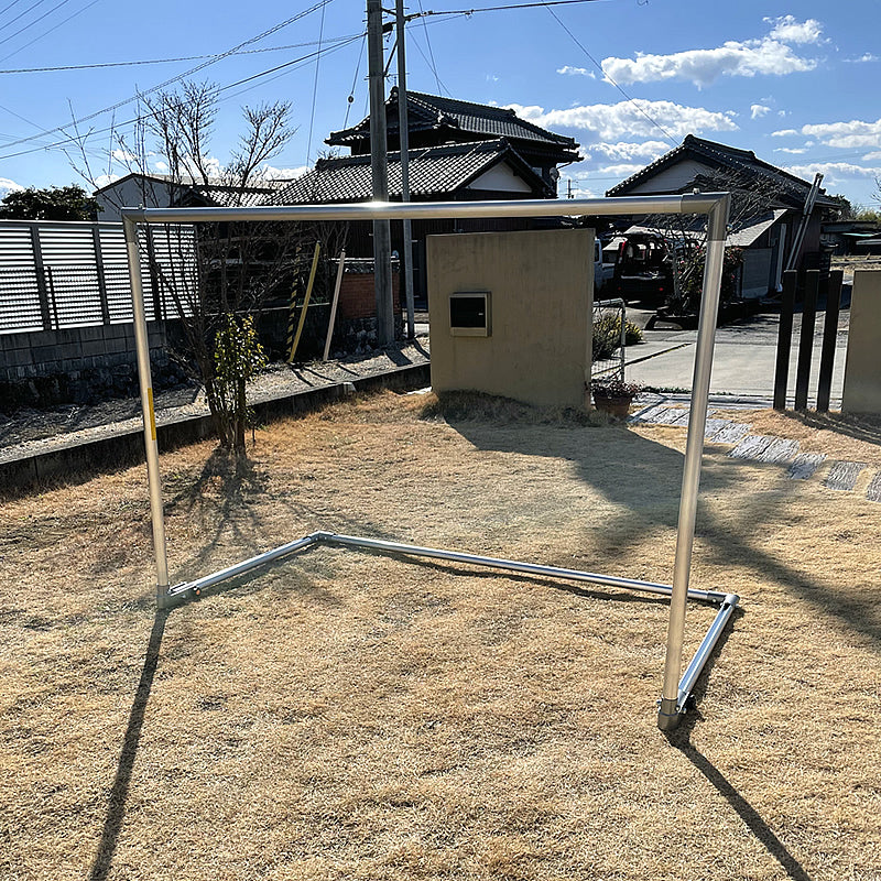 ミニサッカーゴール 折りたたみ式組立方法