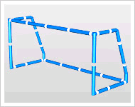 ジュニア用サッカーゴール（22分割）