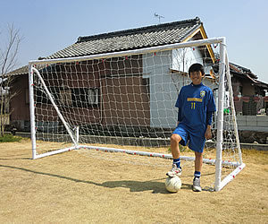 PVCサッカーゴール 3.66m×1.83m （2台セット）