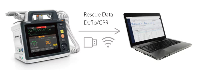 Mindray BeneHeart D30 Defibrillator and Monitor structured debriefing. Shop now at Zone Medical.
