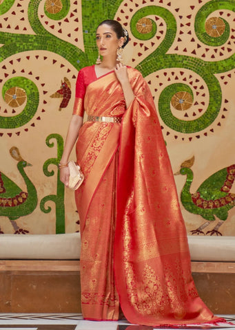 woman-in-red-saree