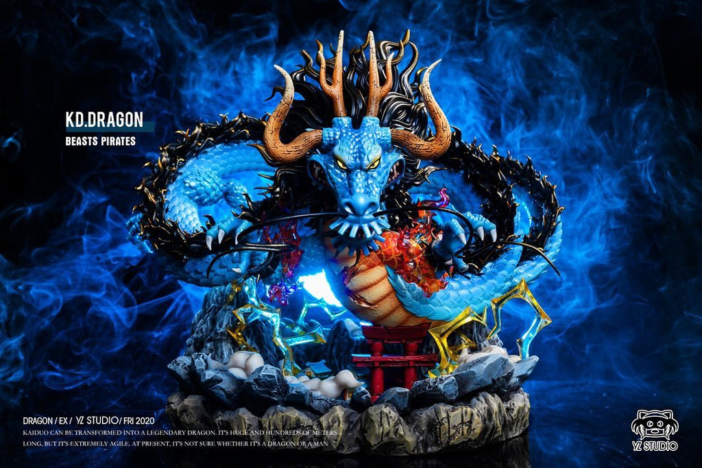 In Stock One Piece Kaido Dragon Yz Civet Action Figure