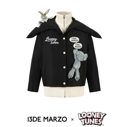 13DE MARZO x LOONEY TUNES Bugs Bunny Racing Jacket Lapis Blue