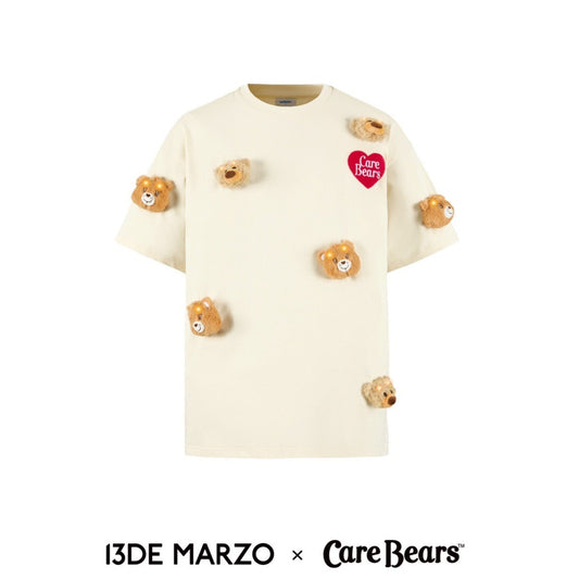 13DE MARZO Bear Bag Functional T-shirt Light Gray – Fixxshop